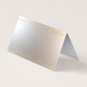 Carte De Visite Modèle professionnel élégant luxueux moderne (Dos)