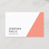 Carte De Visite Modèle professionnel élégant moderne personnalisé (Devant)