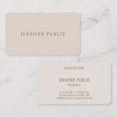 Carte De Visite Modèle professionnel élégant tendance Harmony coul (Devant / Derrière)