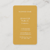 Carte De Visite Modèle professionnel moderne élégante Couleurs ten (Dos)