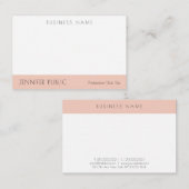 Carte De Visite Modèle professionnel moderne moderne simple et élé (Devant / Derrière)