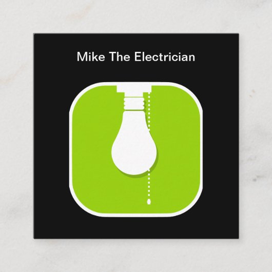 Carte de visite Modèle simple et moderne (Devant)