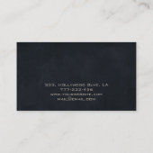 Carte De Visite Modèle simple moderne voiture puissante (Dos)