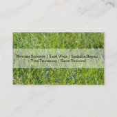 Carte de visite Modèle sur mesure (Dos)