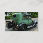 Carte De Visite Modèle vert A - Platine (Dos)