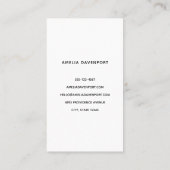 Carte De Visite modèle vertical 4 dongles 9 (Dos)