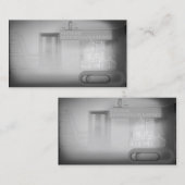 Carte de visite Modèle vierge d'amélioration à dom (Devant / Derrière)