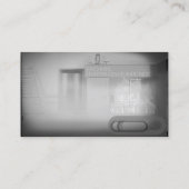 Carte de visite Modèle vierge d'amélioration à dom (Dos)