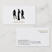 Carte De Visite Modèles (Devant / Derrière)