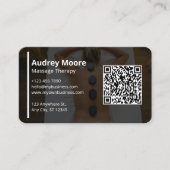 Carte De Visite Modèles de massothérapie (Devant)