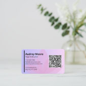 Carte De Visite Modèles de professeur de yoga moderne (Debout devant)