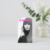 Carte De Visite Modèles et acteurs Capture d'écran moderne IV (Debout devant)