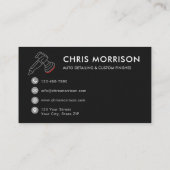 Carte De Visite Modern Auto Detailing and Ceramic Coating (Dos)