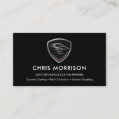 Carte De Visite Modern Auto Detailing and Ceramic Coating (Devant)