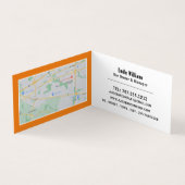 Carte De Visite Modern Bold, Bar à jus, Détail (Intérieur)