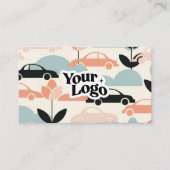 Carte De Visite Modern Business Card – Qr code & logo (Devant)