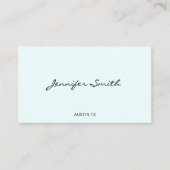 Carte De Visite Modern Classic Personal Dragonflies (Devant)