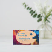 Carte De Visite Modern Contemporary Artist (Debout devant)