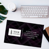 Carte De Visite Modern Custom Logo and QR Code Business Card