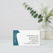 Carte De Visite Modern Family Medical Practice  (Debout devant)