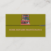 Carte De Visite Modern handyman construction custom logo (Devant)