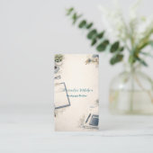 Carte De Visite Modern Insurance Advisor Professional  (Debout devant)