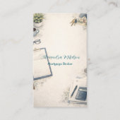 Carte De Visite Modern Insurance Advisor Professional  (Devant)