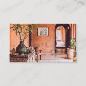 Carte De Visite Modern Interior Designer Photo (Devant)