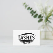 Carte de visite Modern Lashes & Brows (Debout devant)