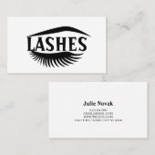 Carte de visite Modern Lashes & Brows (Devant / Derrière)