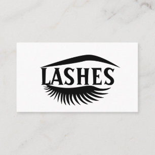 Carte de visite Modern Lashes & Brows