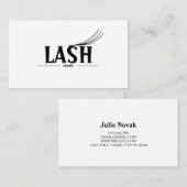 Carte de visite Modern Lashes & Brows (Devant / Derrière)