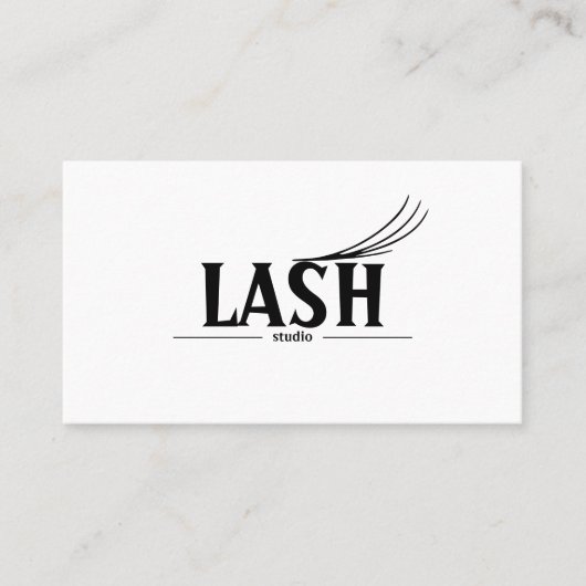 Carte de visite Modern Lashes & Brows (Devant)