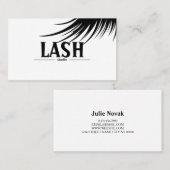 Carte de visite Modern Lashes & Brows (Devant / Derrière)