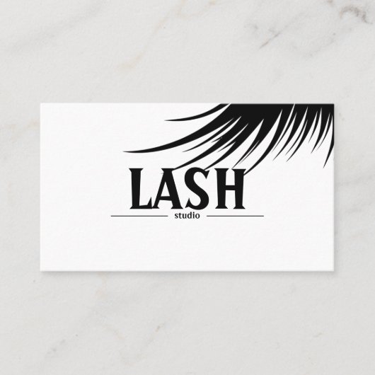 Carte de visite Modern Lashes & Brows (Devant)