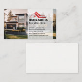 Carte De Visite Modern Luxury Real Estate Property (Devant / Derrière)