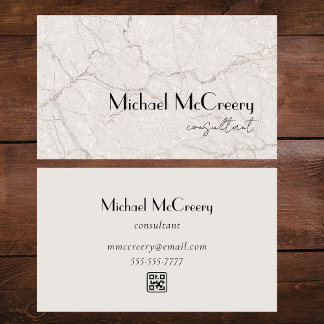 Carte De Visite Modern Minimalist Elegant Professional Simple