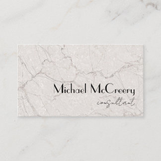 Carte De Visite Modern Minimalist Masculine Luxury Professional