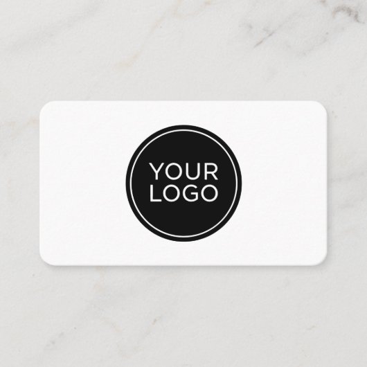 Carte De Visite Modern Minimalist QR Code (Devant)