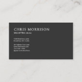 Carte De Visite Modern Model Actor Photo Monogram (Dos)