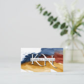 Carte De Visite Modern Palette (Debout devant)