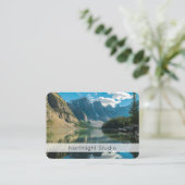 Carte De Visite Modern Photography QR Code Camera Photographer (Debout devant)