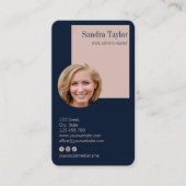 Carte De Visite Modern Professional Ajouter Votre Logo Immobilier (Devant)