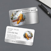 Carte De Visite Modern Professional Car Detailing Washing Cleaning