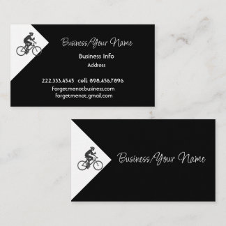 Carte De Visite Modern Professional Classic Bike Sales Repair