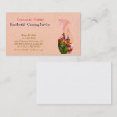 Carte De Visite Modern Professional Cleaning Service Spray Bottle (Devant / Derrière)