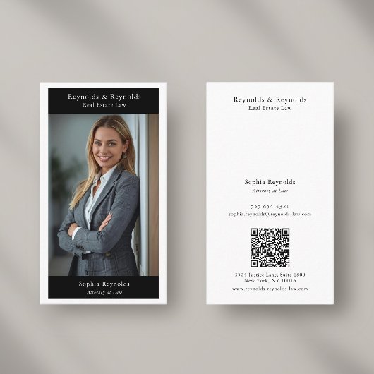 Carte De Visite Modern Professional Corporate Networking Photo
