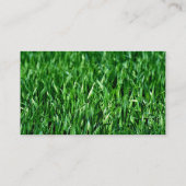 Carte De Visite Modern Professional Lawn Care Gardener Services (Dos)