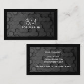 Carte De Visite Modern Professional Minimalist Executive Generic (Devant / Derrière)