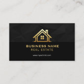 Carte De Visite Modern Professional Minimalist Real Estate (Devant)